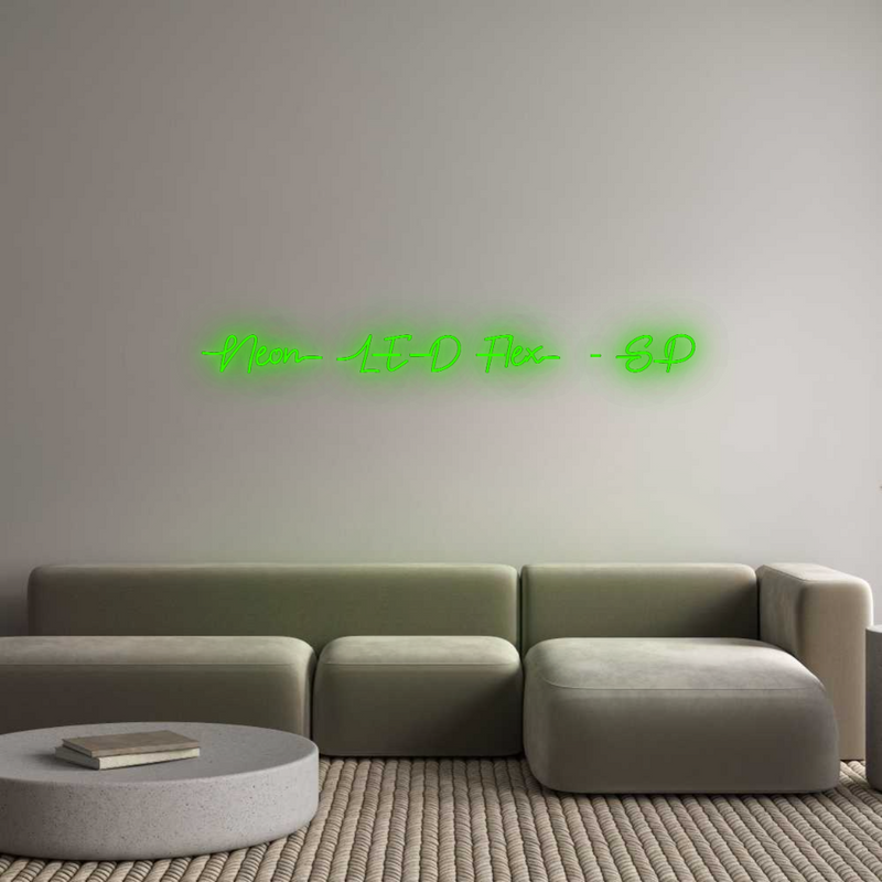 Configurador - Neón LED Flex - Luces de neón personalizadas para interiores  Neon LED Fle...