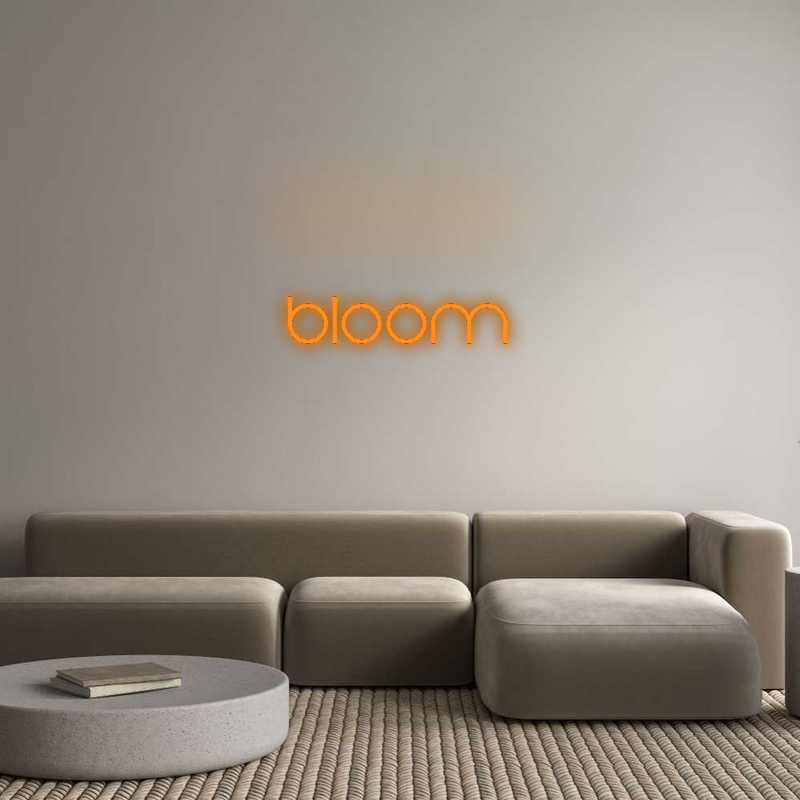 Konfigurator - Neon LED Flex - Personalisierter Indoor Schriftzug Bloom