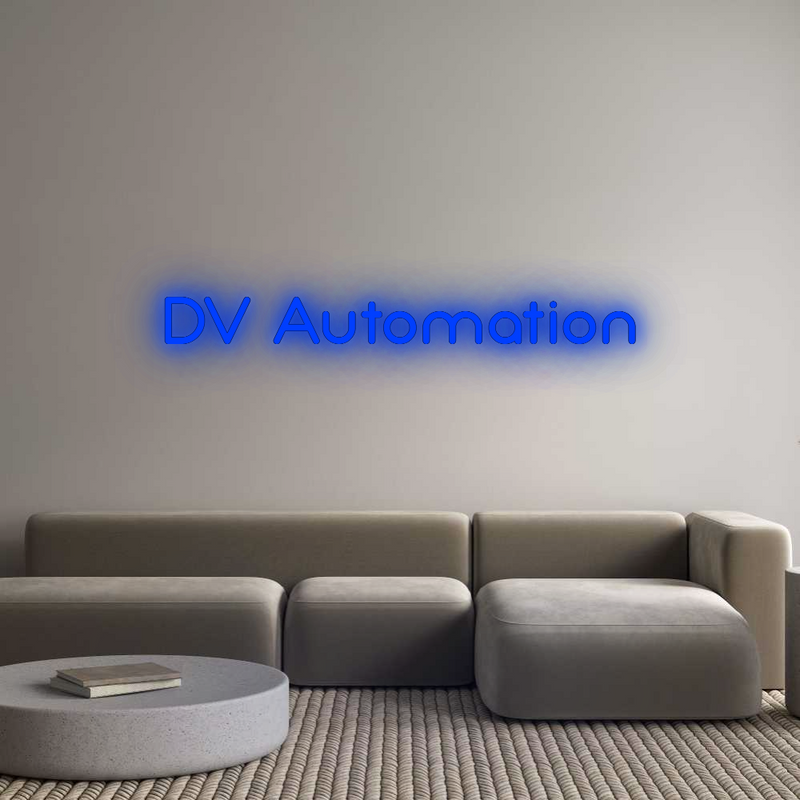 Konfigurator - Neon LED Flex - Personalisierter Indoor Schriftzug DV Automation