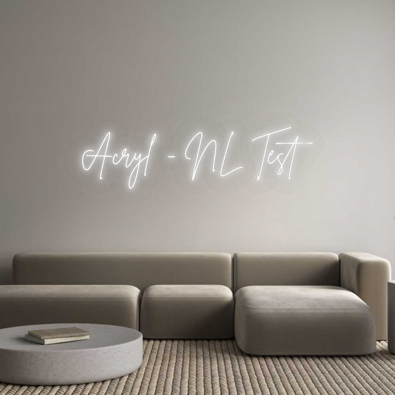 Configurator - Neon LED Liquid Acryl - Neon Board binnen en buiten Acryl - NL Test