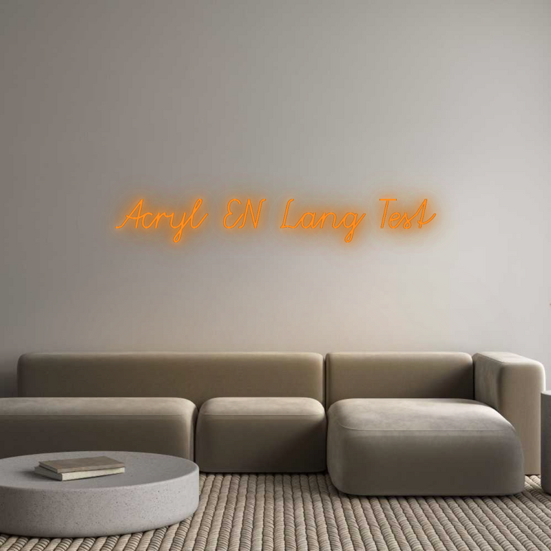 Configurator - Neon LED Liquid Acryl - Custom Neon Sign Indoor & Outdoor Acryl EN Lang...