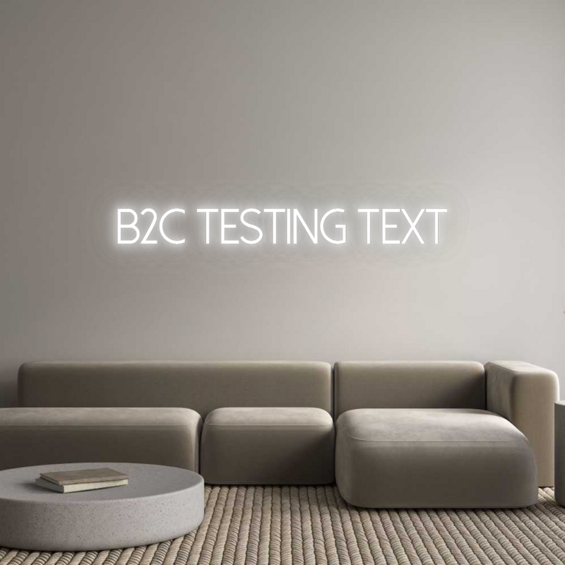 Configurator - Neon LED Flex - Custom Neon Sign Indoor B2C Testing T...