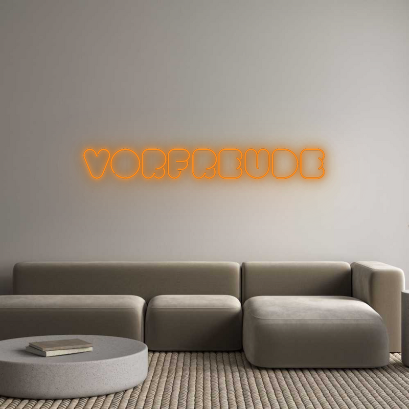 Konfigurator - Neon LED Flex - Personalisierter Indoor Schriftzug VorFreude