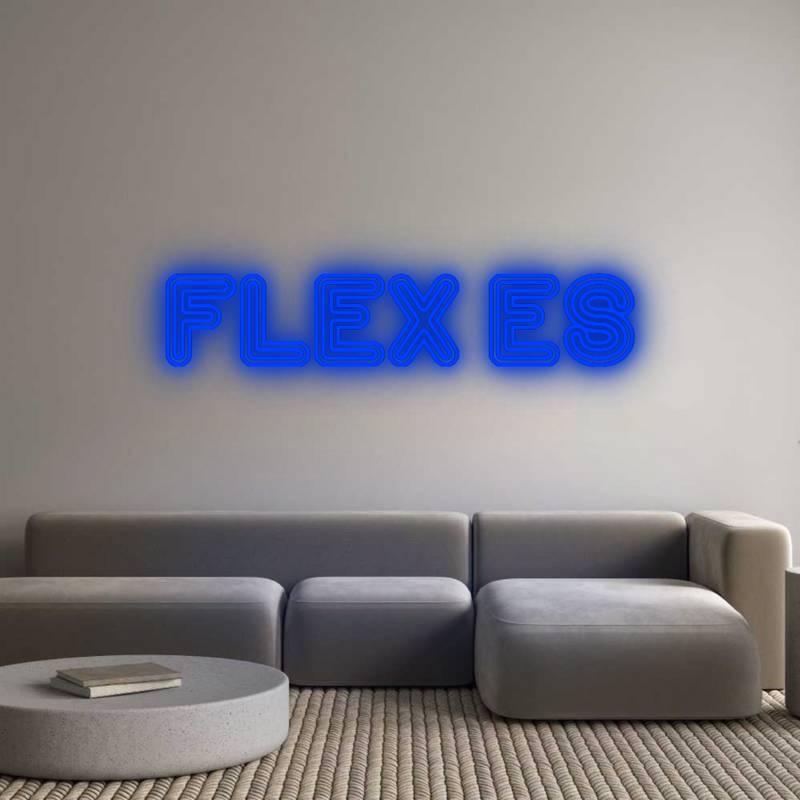 Configurador - Neón LED Flex - Luces de neón personalizadas para interiores Flex ES