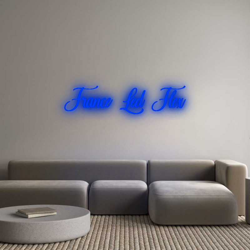 Configurateur - Neon LED Flex - Enseigne néon intérieure personnalisée France Led Flex