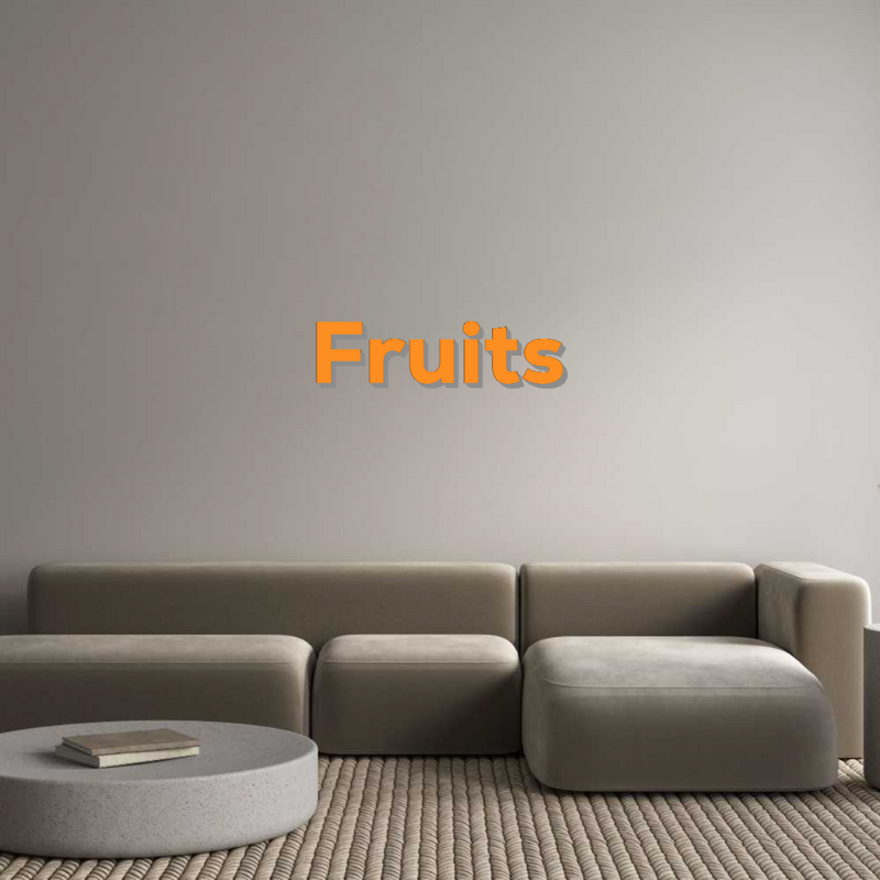 Configurator - Custom Illuminated Letters & Advertising for Indoor & Outdoor Fruits