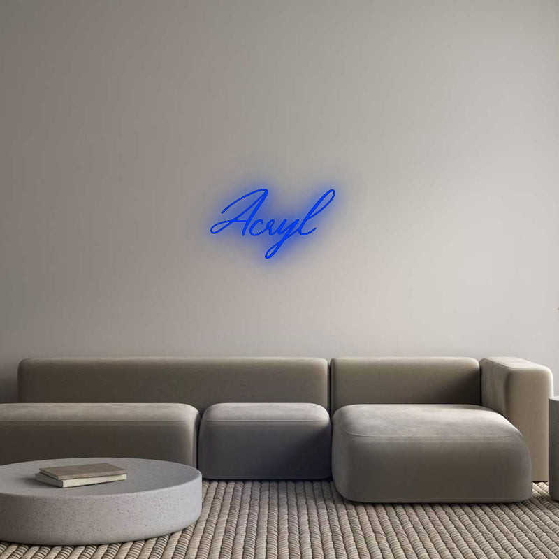 Configurator - Neon LED Liquid Acryl - Custom Neon Sign Indoor & Outdoor Acryl