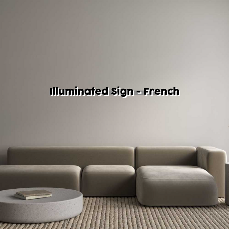 Configurateur - Enseignes lumineuses personnalisées & lettres lumineuses pour l'intérieur et l'extérieur Illuminated S...