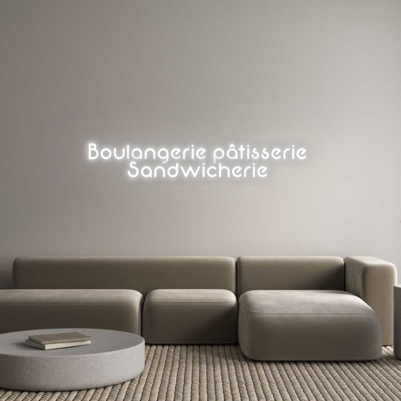 Configurateur - Neon LED Liquid Acryl - Lettres néon personnalisées pour l'intérieur et l'extérieur Boulangerie p...