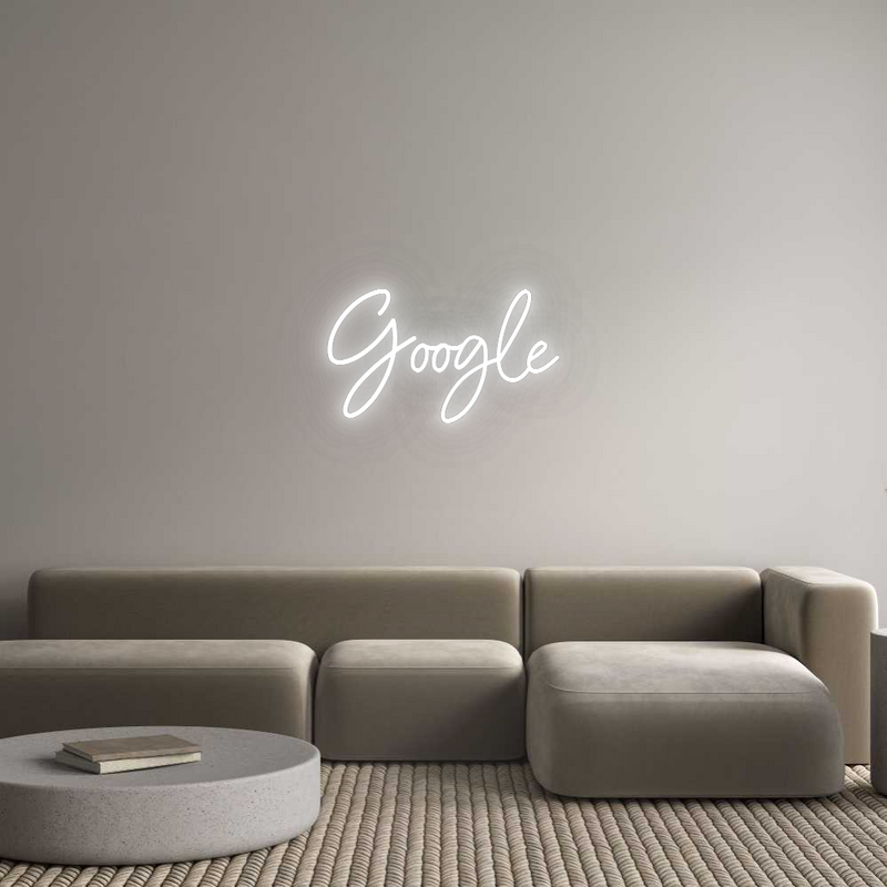 Konfigurator - Neon LED Flex - Personalisierter Indoor Schriftzug Google