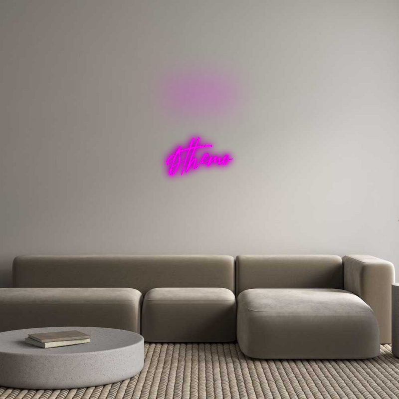 Konfigurator - Neon LED Flex - Personalisierter Indoor Schriftzug djthemo