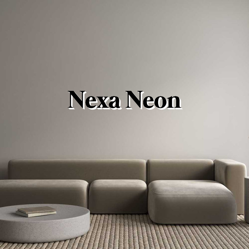 Configurator - Custom Illuminated Letters & Advertising for Indoor & Outdoor Nexa Neon