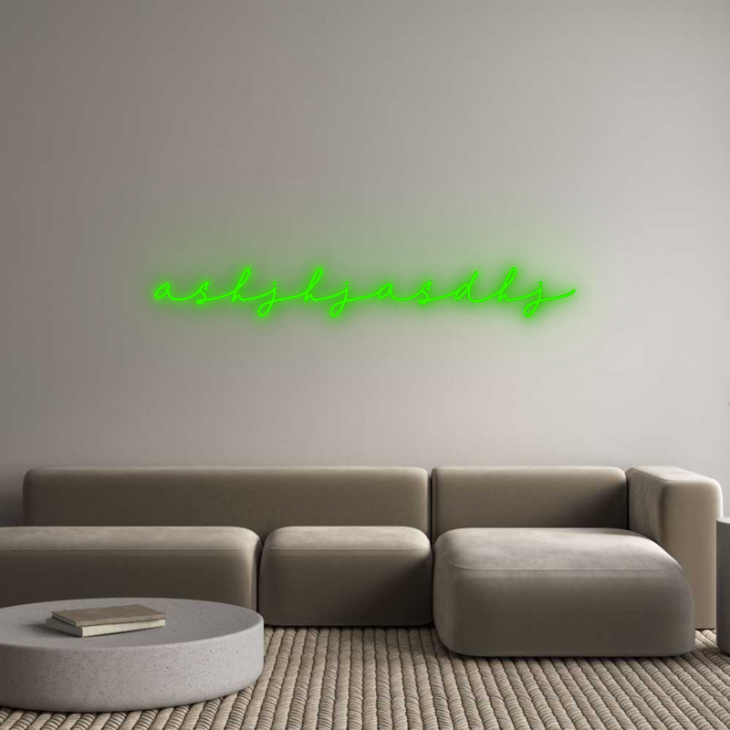 Konfigurator - Neon LED Liquid Acryl - Personalisierter Indoor & Outdoor Schriftzug ashjhjasdhj