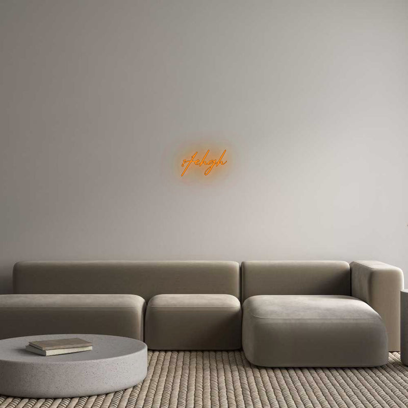 Konfigurator - Neon LED Flex - Personalisierter Indoor Schriftzug sfehgh