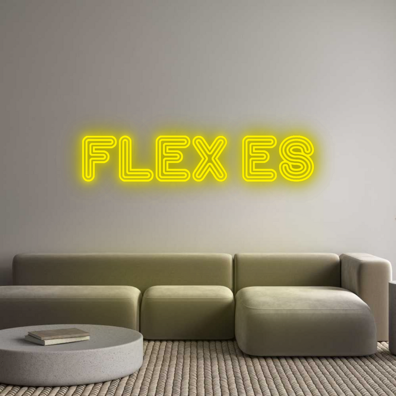 Configurador - Neón LED Flex - Luces de neón personalizadas para interiores Flex ES