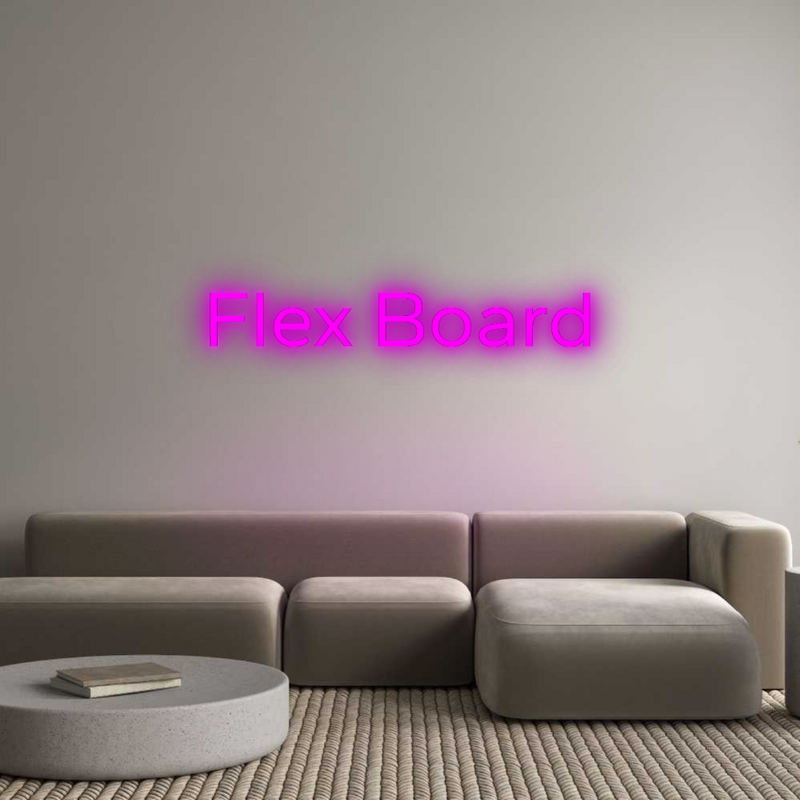 Configurator - Neon LED Flex - Custom Neon Sign Indoor Flex Board