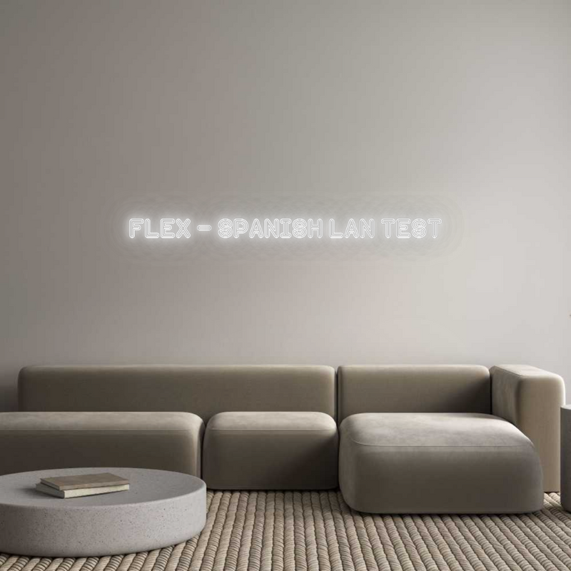 Configurador - Neón LED Flex - Luces de neón personalizadas para interiores Flex - Spanis...