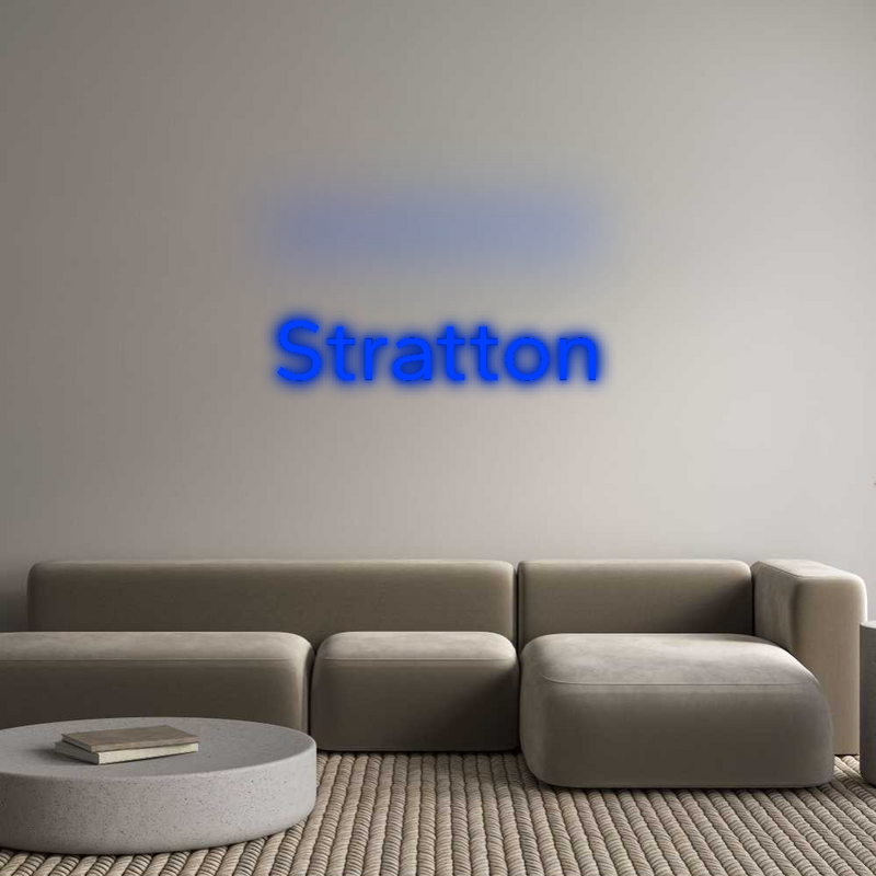 Configurateur - Neon LED Flex - Enseigne néon intérieure personnalisée Stratton