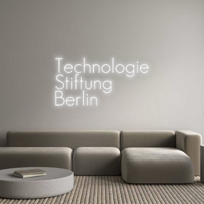 Konfigurator - Neon LED Clip - Personalisierter Indoor Schriftzug Technologie
...