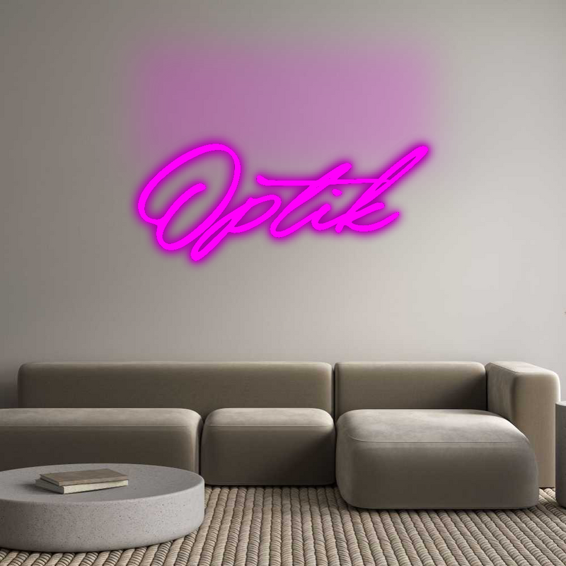 Konfigurator - Neon LED Flex - Personalisierter Indoor Schriftzug Optik