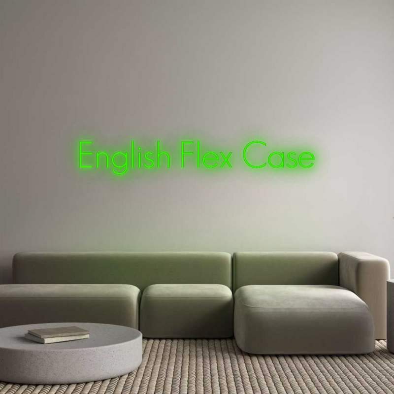 Configurator - Neon LED Flex - Custom Neon Sign Indoor English Flex ...