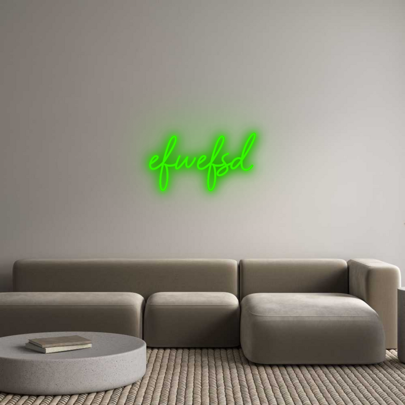 Konfigurator - Neon LED Liquid Acryl - Personalisierter Indoor & Outdoor Schriftzug efwefsd