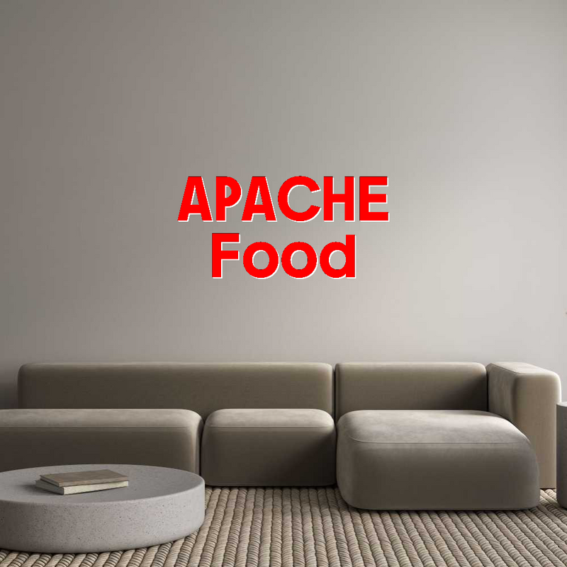 Konfigurator - Personalisierte Leuchtreklame & Leuchtbuchstaben APACHE
Food