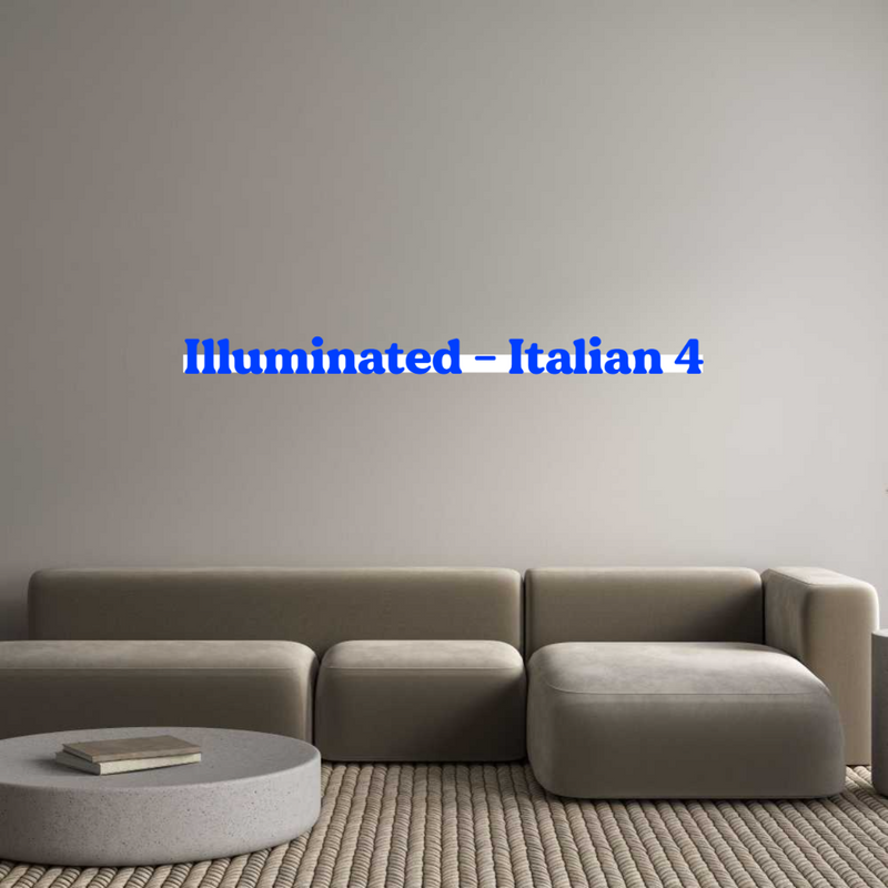 Configuratore - Insegne al neon e lettere luminose personalizzate Illuminated -...