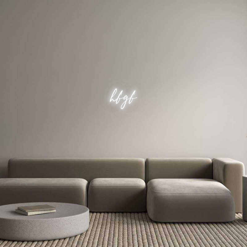 Konfigurator - Neon LED Flex - Personalisierter Indoor Schriftzug hfgf