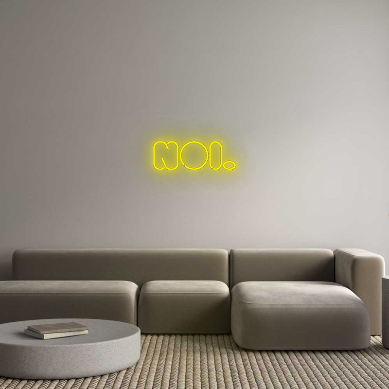 Konfigurator - Neon LED Flex - Personalisierter Indoor Schriftzug NOi.