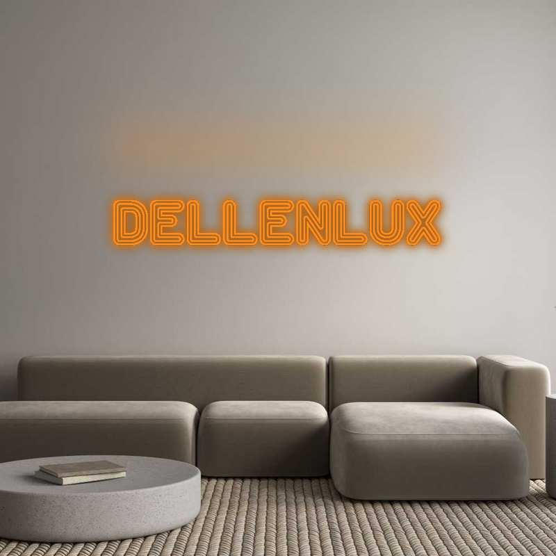 Konfigurator - Neon LED Flex - Personalisierter Indoor Schriftzug Dellenlux