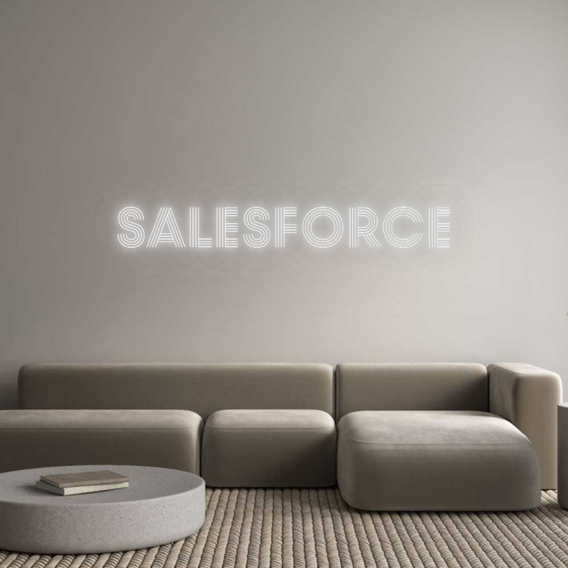 Configurator - Neon LED Flex - Custom Neon Sign Indoor Salesforce