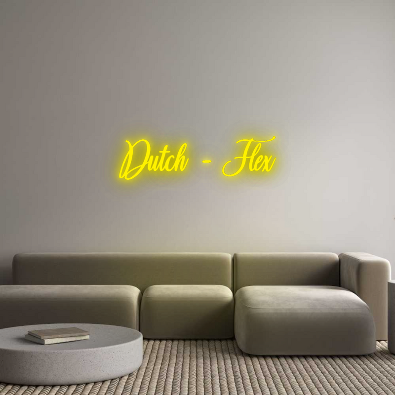 Configurator - Neon LED Flex - Neon Board binnen Dutch - Flex