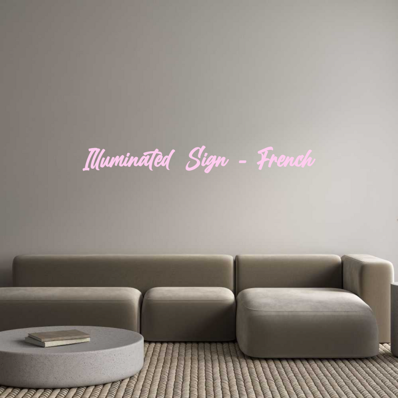 Configurateur - Enseignes lumineuses personnalisées & lettres lumineuses pour l'intérieur et l'extérieur Illuminated S...