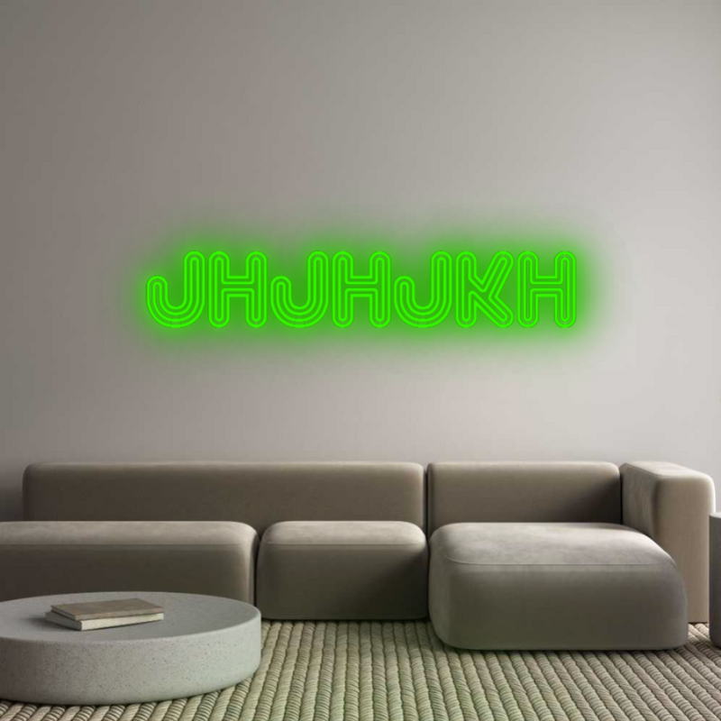 Konfigurator - Neon LED Liquid Acryl - Personalisierter Indoor & Outdoor Schriftzug jhjhjkh