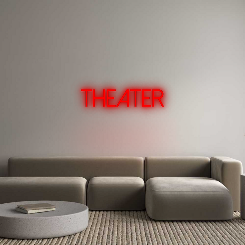 Konfigurator - Neon LED Liquid Acryl - Personalisierter Indoor & Outdoor Schriftzug Theater