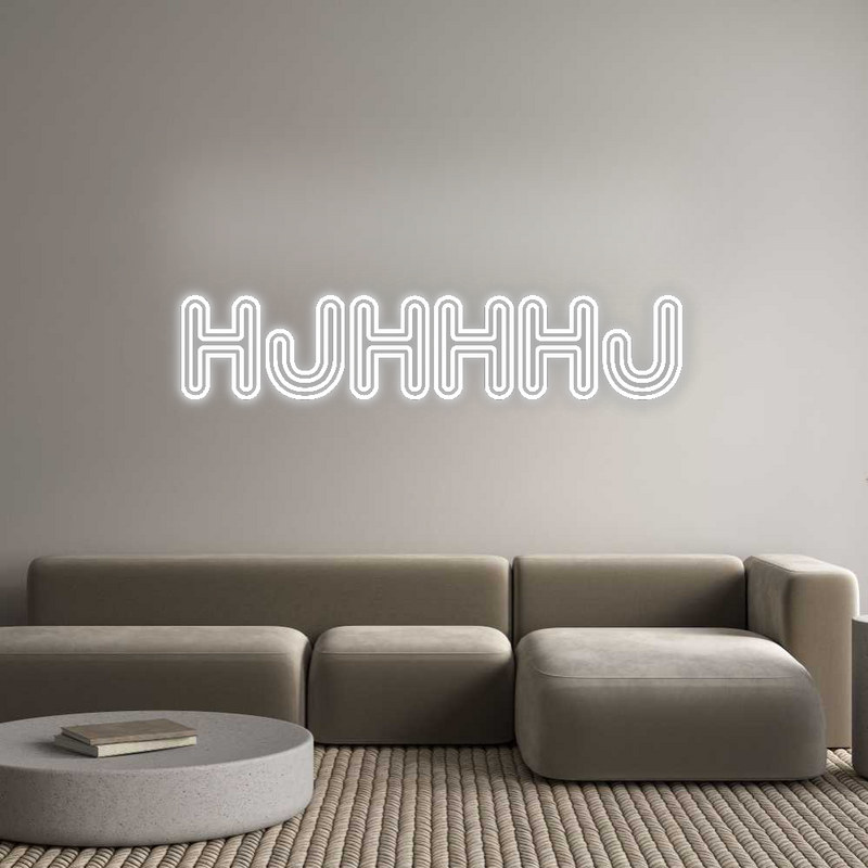 Configurateur - Neon LED Flex - Enseigne néon intérieure personnalisée hjhhhj