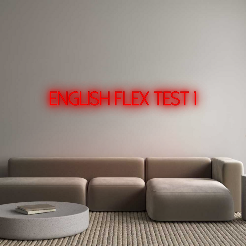 Configurator - Neon LED Flex - Custom Neon Sign Indoor English Flex ...