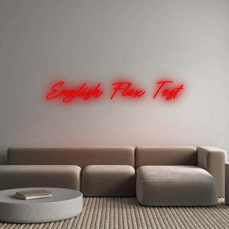 Configurator - Neon LED Flex - Custom Neon Sign Indoor English Flex ...