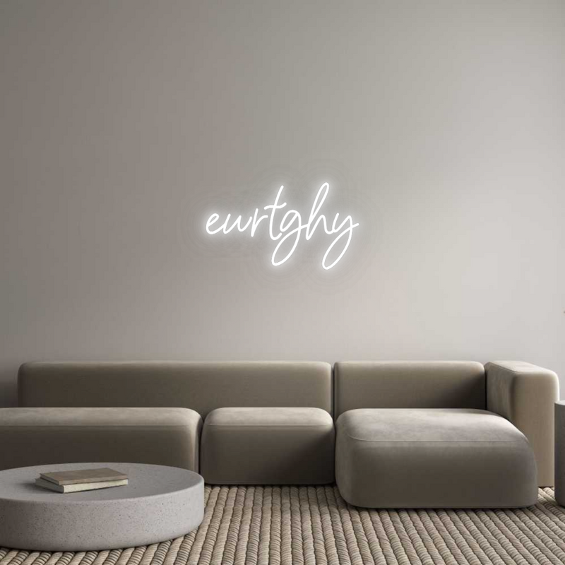 Configurator - Neon LED Flex - Custom Neon Sign Indoor ewrtghy