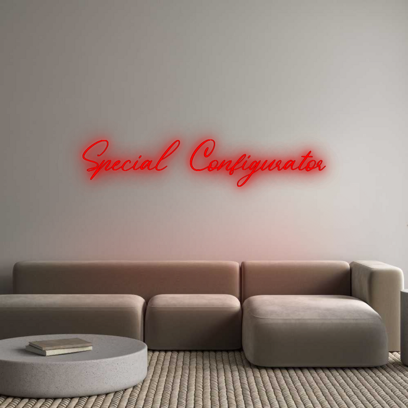 Configurator - Neon LED Flex - Custom Neon Sign Indoor Special Confi...