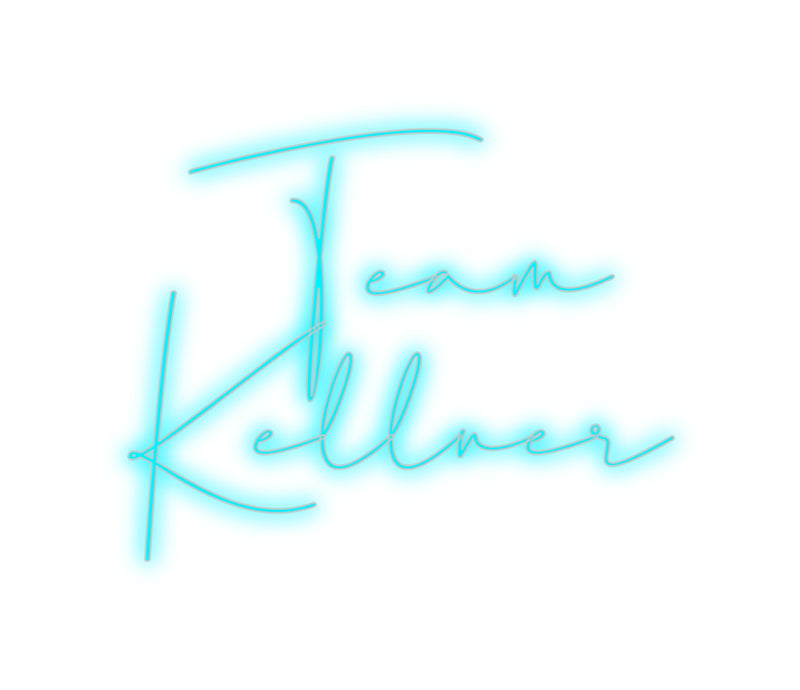 Konfigurator - Neon LED Flex - Personalisierter Indoor Schriftzug Team
Kellner