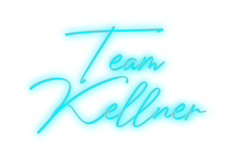 Konfigurator - Neon LED Flex - Personalisierter Indoor Schriftzug Team
Kellner