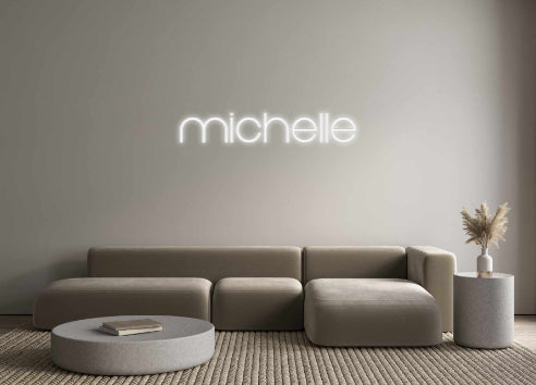 Konfigurator - Neon LED Flex - Personalisierter Indoor Schriftzug Michelle