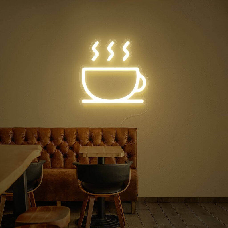 Kaffeetasse - Symbol - Neon LED Schilder